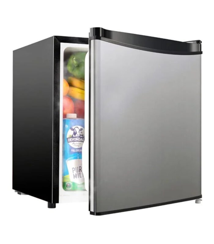 LEONARD USA 60 L Inverter Stainless Steel Door Mini Fridge for Room, Home, Office or Bar (Based on American Technology) (Stainless Steel & Black, LE-USA-SDIMFF, Standard Single door)